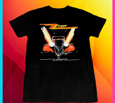 New ZZ Top Eliminator 1983 Tour Concert Rock Mens Vintage Classic T-Shirt CG140
