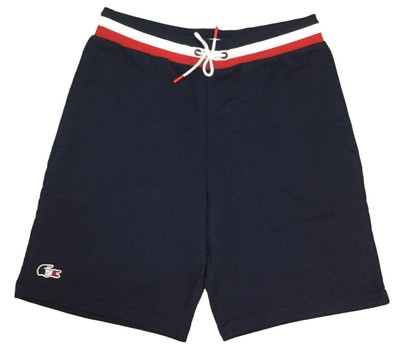 

Спортивные флисовые шорты Lacoste Navy Blue/White/Red
