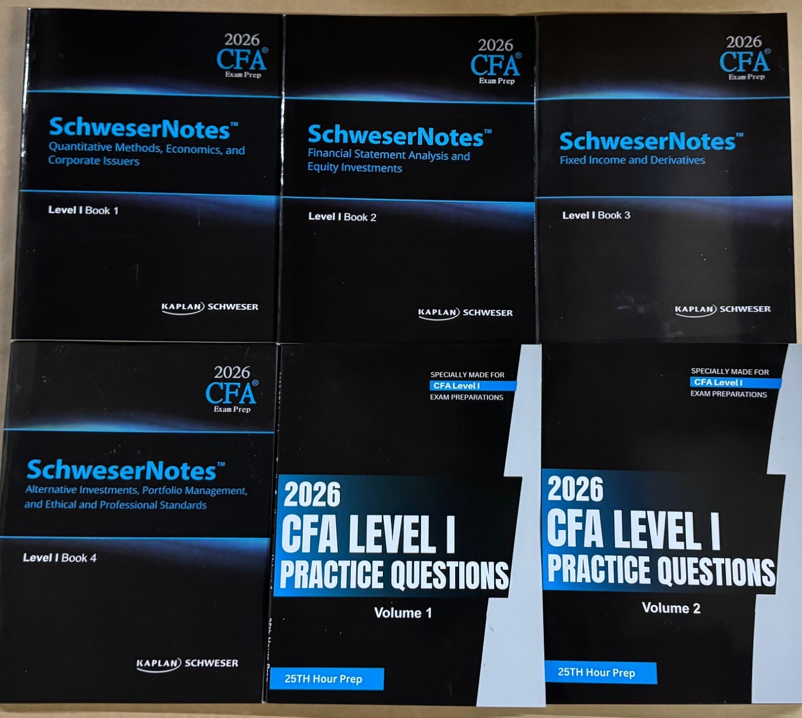 資格/検定 2022 CFA Level 1 Kaplan Schweser 2025 CFA Level 1 Exam Prep Kaplan Schweser Notes Mini Books