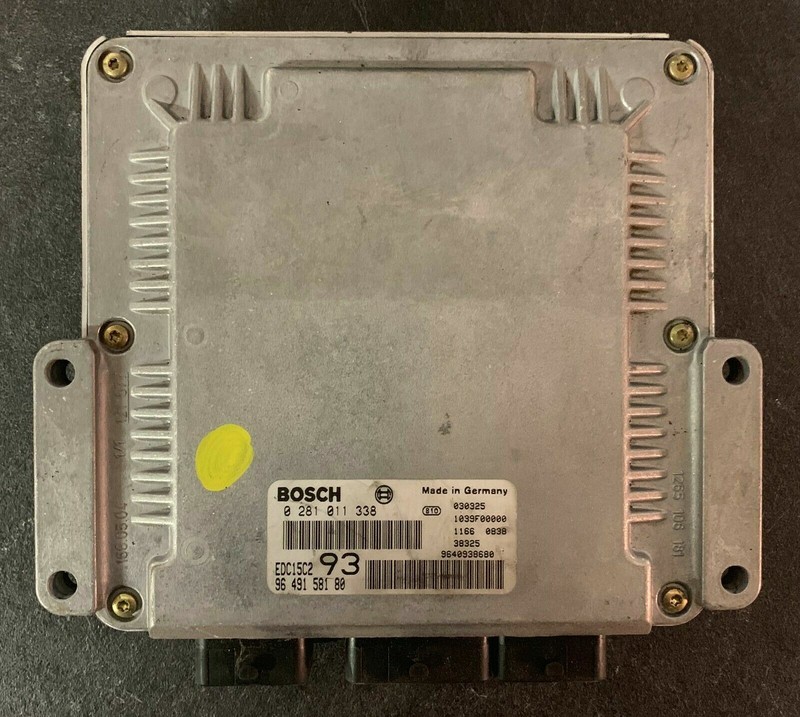 Calculateur DeÌCodeÌ Peugeot 406 Hdi Edc15c2 0281011338 9649158180