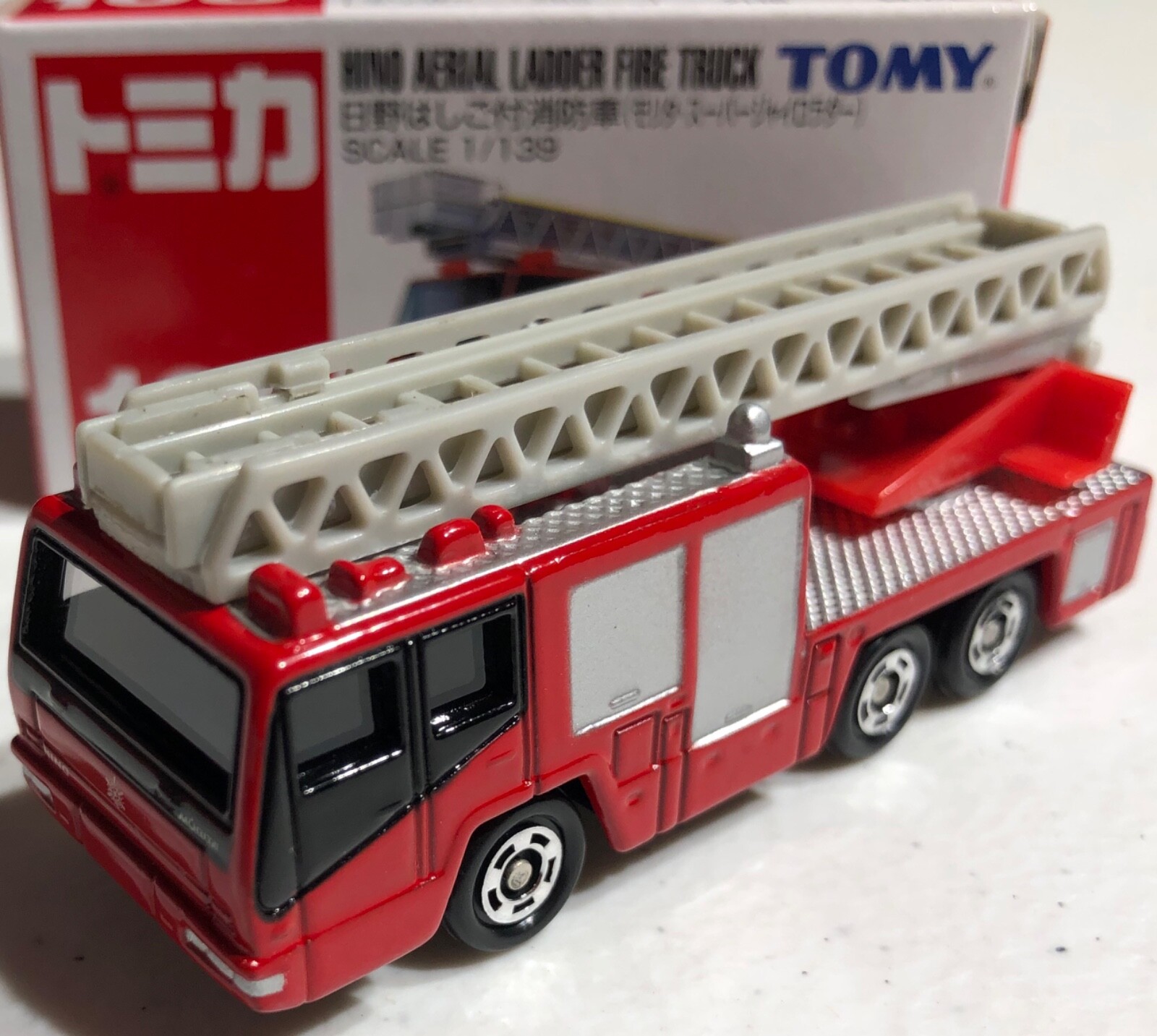 タカラトミー HINO AERIAL LADDER FIRE Amazon.com: Takara Tomy Tomica No.108 Hino Aerial Ladder