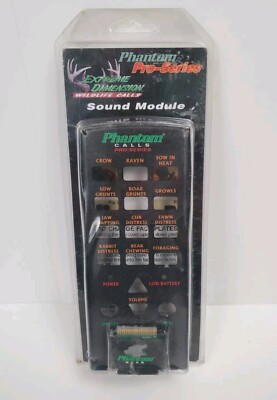 Extreme Dimension Sound Module Bear Wildlife Calls Phantom Pro Noise SM-460