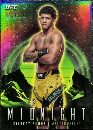 2024 Topps Midnight UFC - Gilbert Burns #38