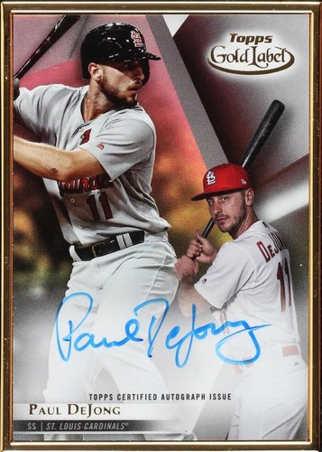 2018 Topps Gold Label - Paul DeJong #FA-PD