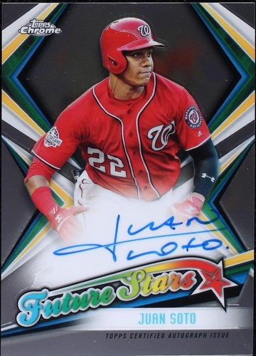 2019 Topps Chrome - Juan Soto #FSA-JS