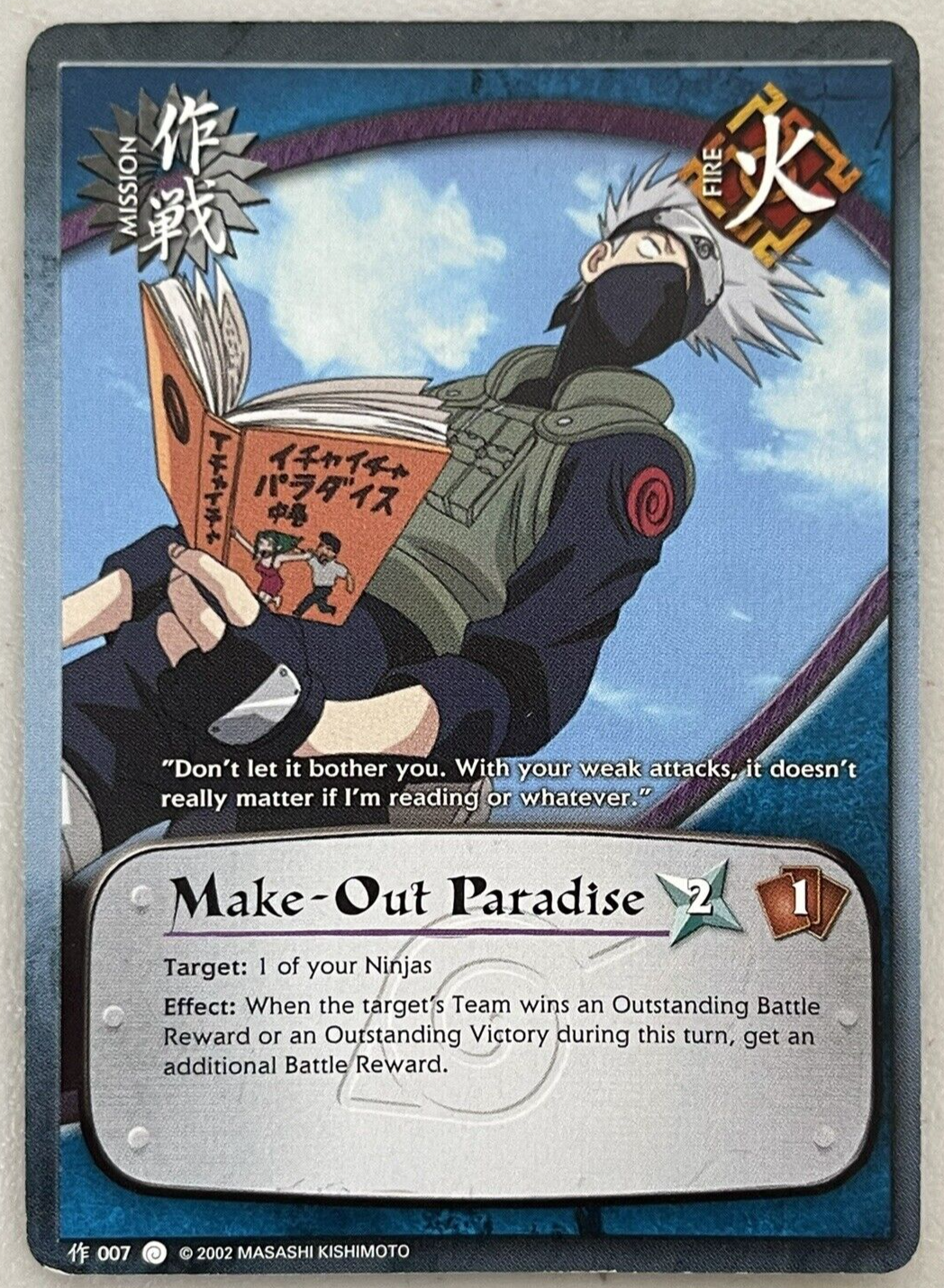 Naruto CCG - Make-Out Paradise - #007 - Common | eBay