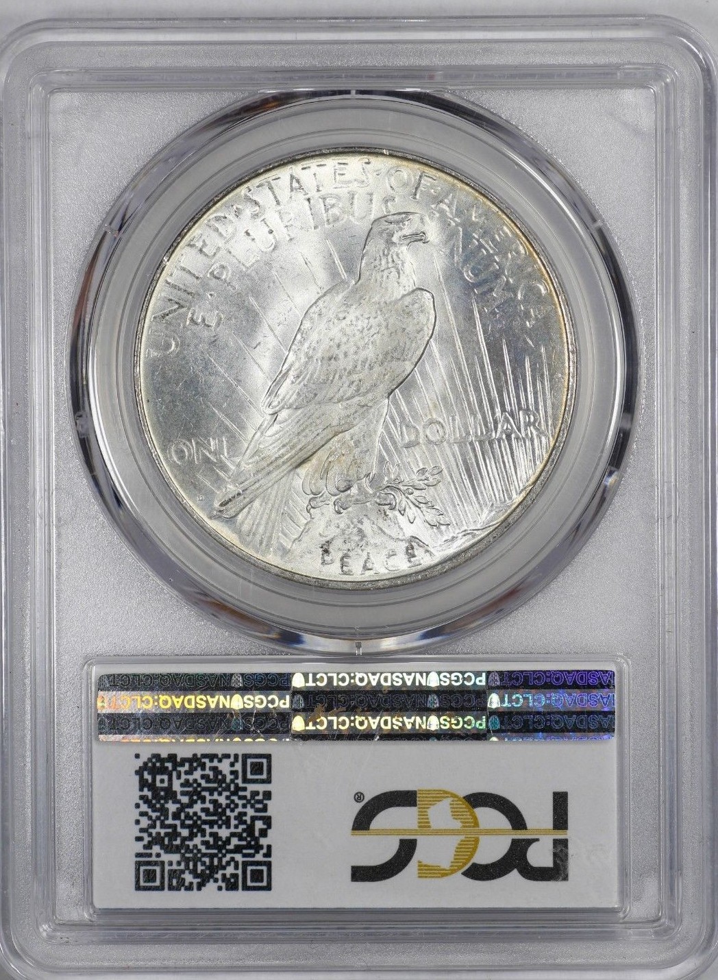 1934 D PEACE SILVER DOLLAR S$1 PCGS CERTIFIED MS 64 MINT STATE (727)