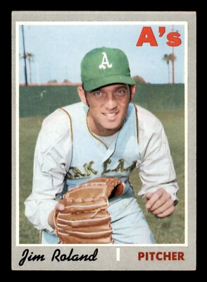 1970 Topps Baseball #719 Jim Roland EX *d2