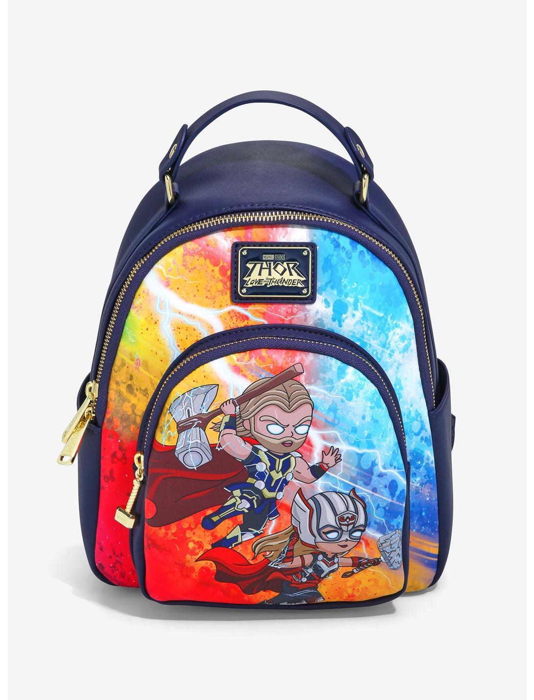 新品ソーラブ&サンダー Loungefly MARVEL リュック Loungefly Marvel Thor: Love and Thunder MINI BACKPACK NEW | eBay