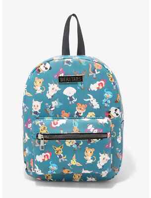 NWT Beastars Chibi Characters Mini Backpack Bag 9'' x 4'' x 11.5''