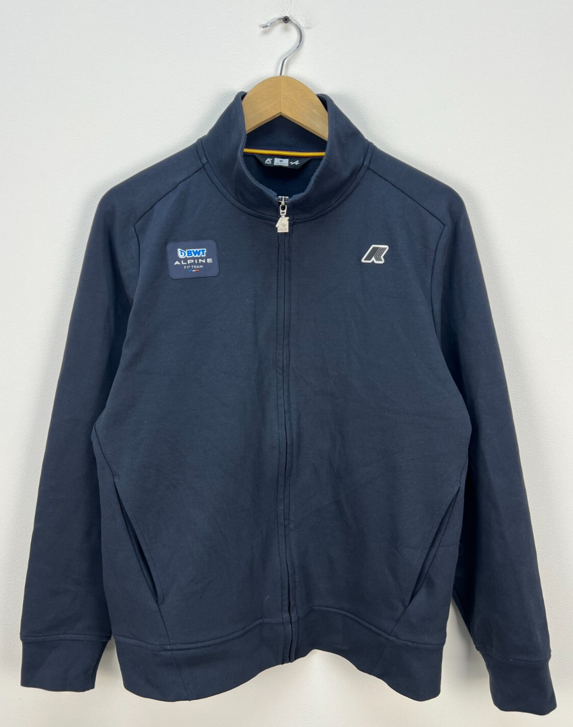 K-Way Alpine F1 Formula One Team Zip Jacket Track Top Mens