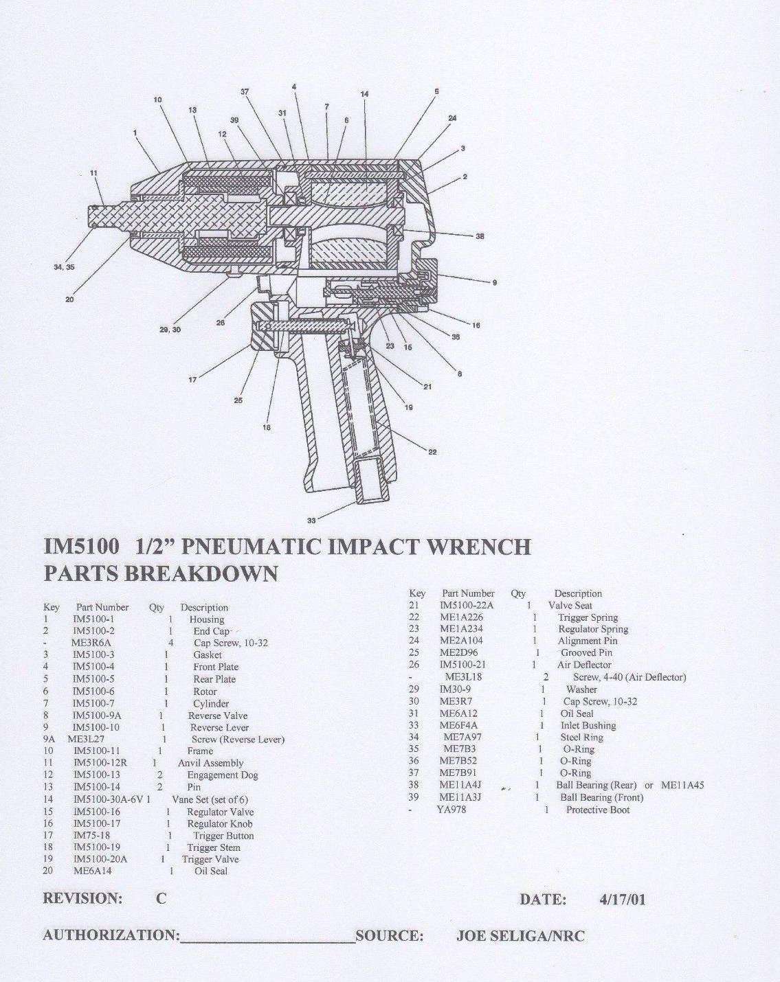 SNAP ON IM5100,PH2045,PH2050,FAR720,FAR750,FAR7200,SIOUX 4035 TRIGGER VALVE KIT