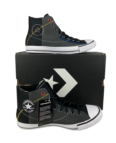 НОВЫЕ мужские туфли Converse Chuck Taylor All Star Hi Storm Wind/черные, размер 9