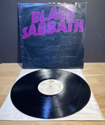 Black Sabbath Master Of Reality Vinyl LP Warner Bros. Reissue 1983 Black Sabbath Master Of Reality Vinyl LP Warner Bros. Reissue 1983