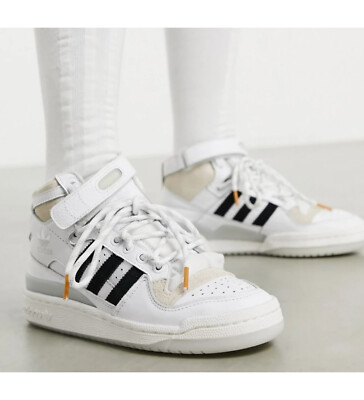 Adidas Mens Ivy Park IVP Forum Mid S29020 White Mesa Sneakers Shoes 11.5 NEW
