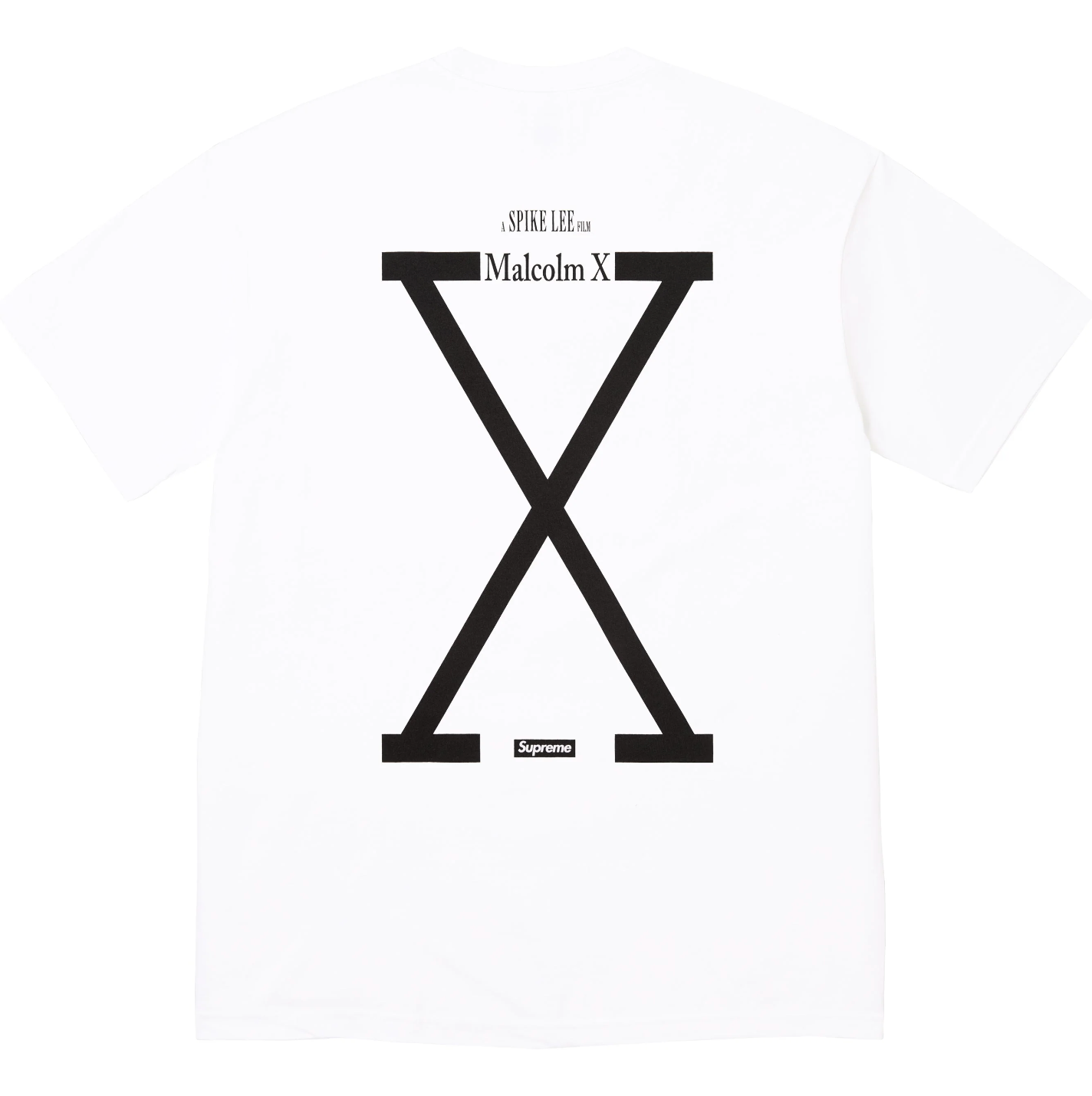 【SUPREME X 40 ACRES MALCOLM X T-SHIRT LIGHT PINK - 25SS】 Supreme 40 Acres Malcolm X Tee Pink Men's - SS25 - US