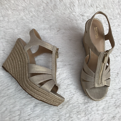 Michael michael kors berkley espadrille wedge sandals cheap