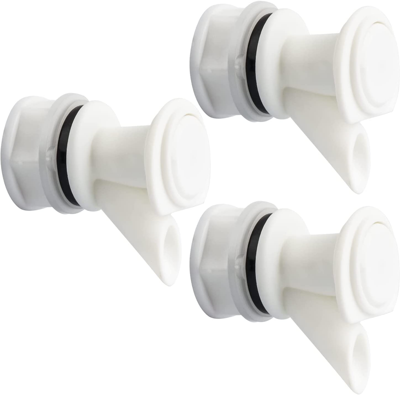 Push Button Spigot Cooler Spigot Replacement 2-10 Gallon Water Coolers 3 Pcs NEW