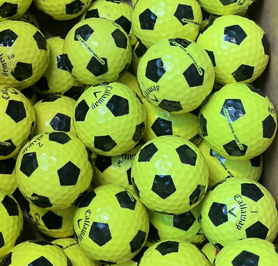 50 Callaway Chrome Soft Truvis Golfbälle AAA/AA