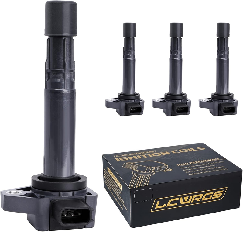 Set of 4 Ignition Coil Packs for Honda Civic 2001 2002 2003 2004 2005 | L4 1.7L