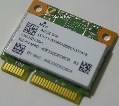 New Asus 0C011-00060A00 Atheros QCWB335 b/g/n Wireless BT 4.0 PCIe Half