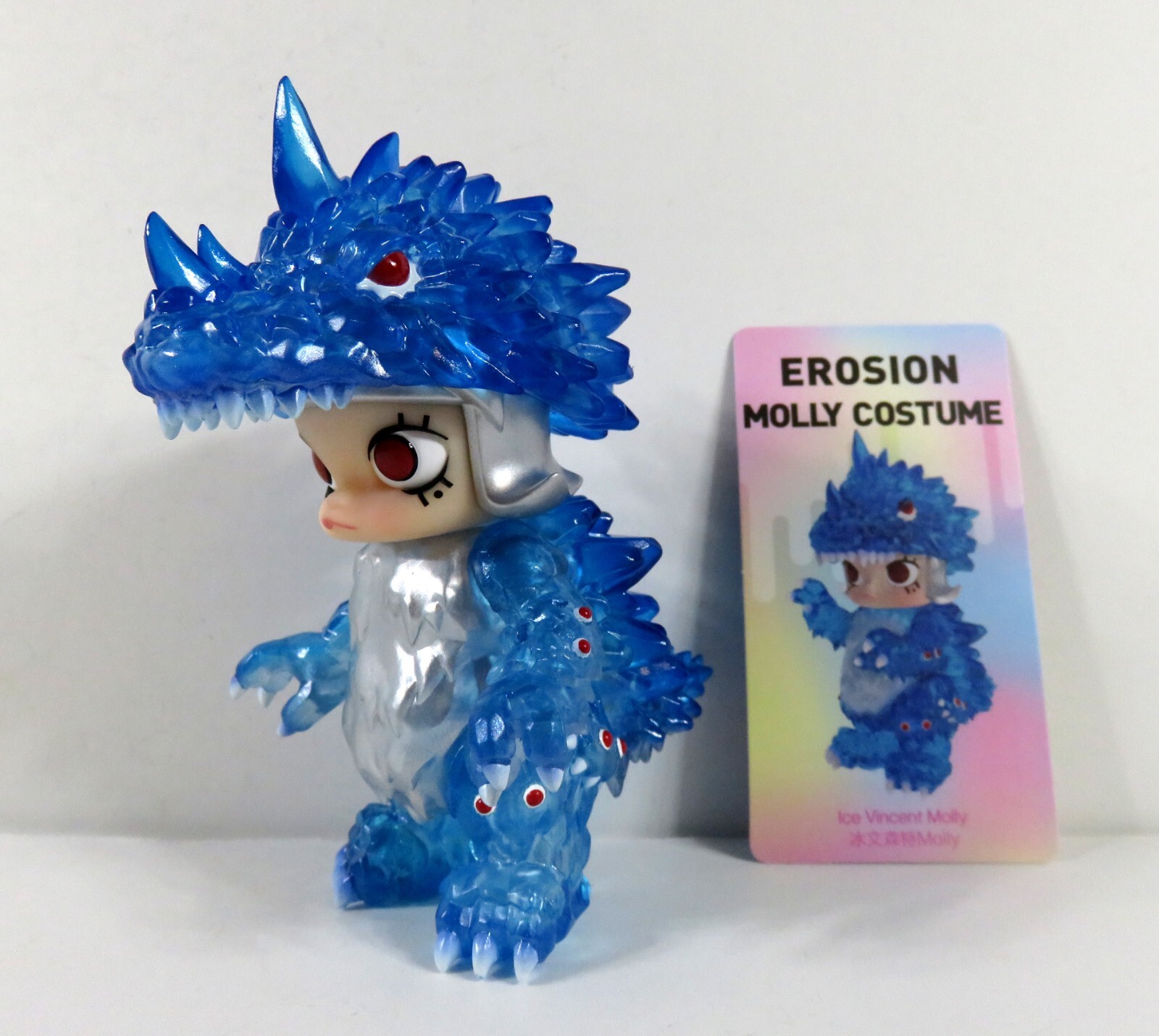 Pop Mart Erosion Molly Costume Mini Figure Ice Vincent Molly