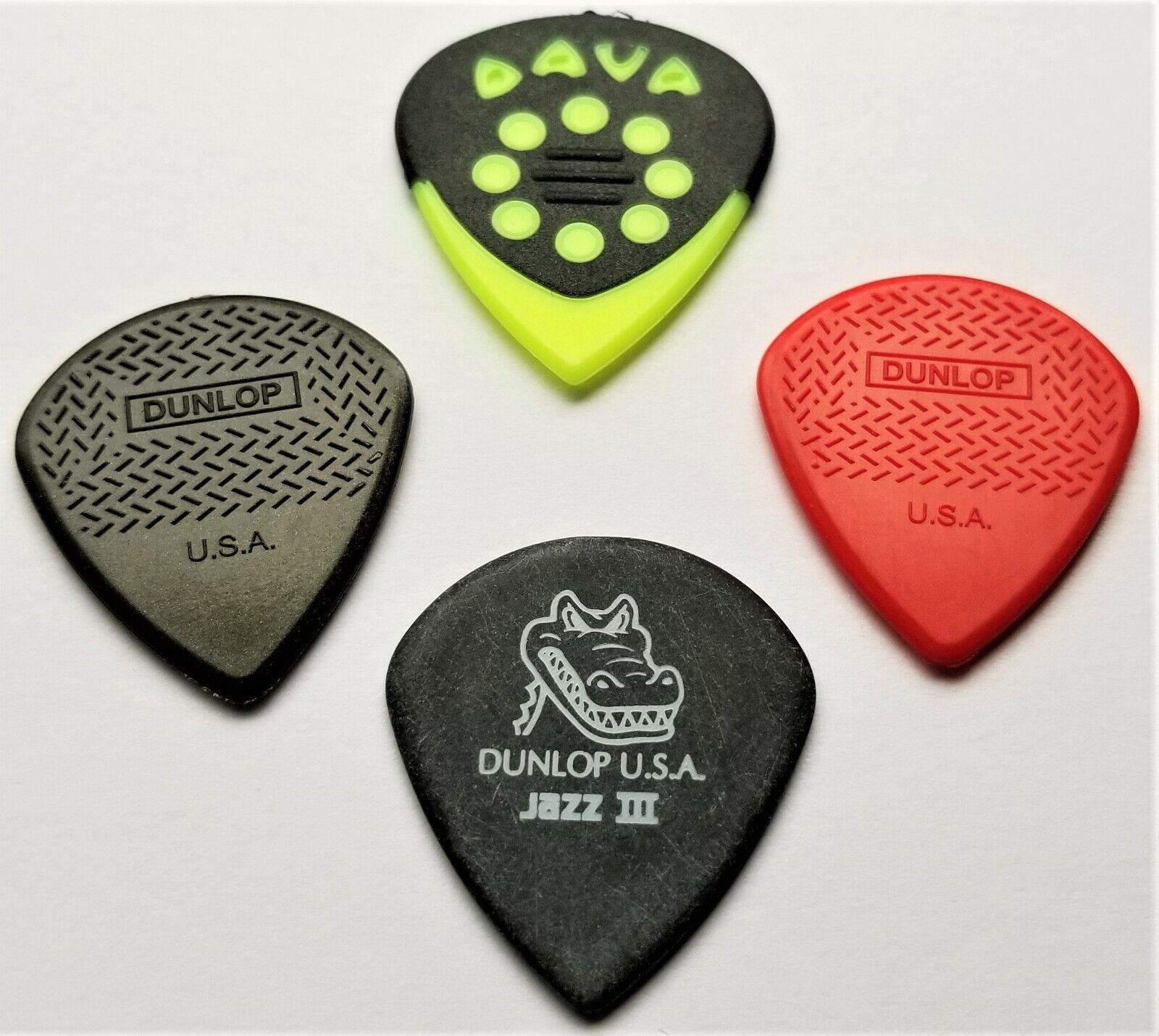 Dunlop max carbon jazz 3, Max nylon jazz 3, Gator grip jazz3 Dunlop max carbon jazz 3, Max nylon jazz 3, Gator grip jazz3