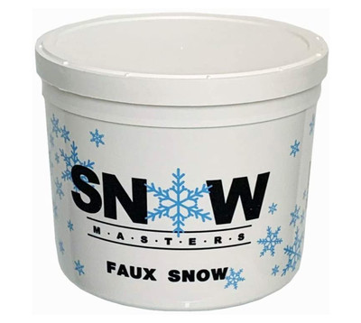 SnowMasters Brand - Faux Snow Realistic Looking Fake Snow Like in the Movies