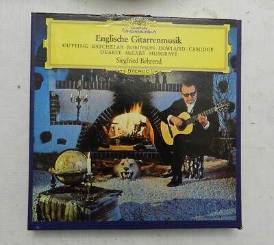 Reel-to-Reel, Siegfried Behrend - Englishce Gittenmusic, DG L 3079, VG
