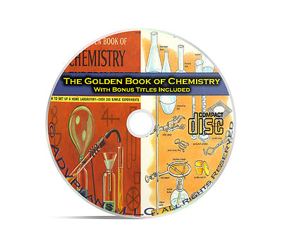 The Golden Book of Chemistry Experiments, Basic Fundamentals for Kids +++ CD C02