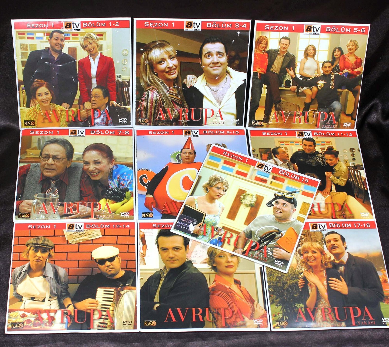 VCD Avrupa Yakasi 2004 Turkish TV Series Season 1 Complete