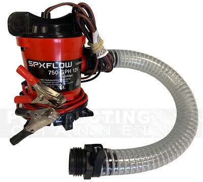 BLUE BOWL PAN GOLD Prospecting CONCENTRATOR + Pre-plumbed 12V PUMP + Hardware