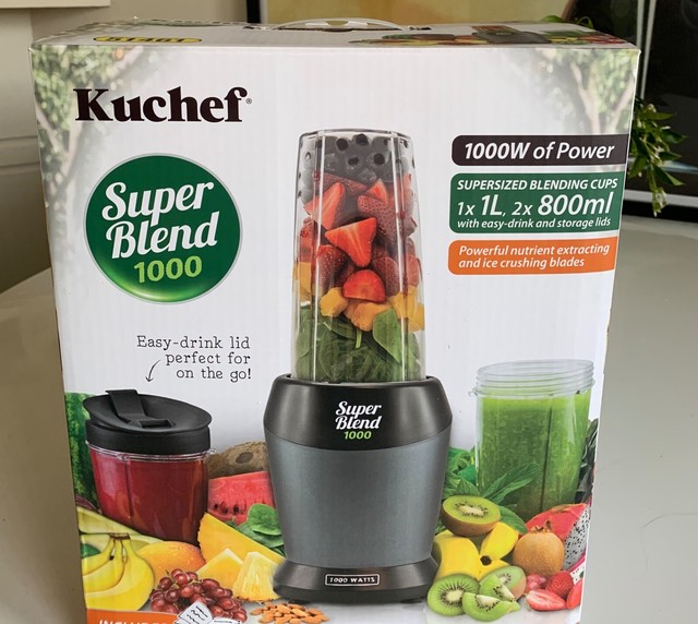 Kuchef Super Blender Juicer 1000 used once “Nutri Ninja