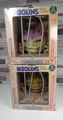 TriAction Toys Boglin's King Dwork & Drool 8" Kickstarter First Edition Set