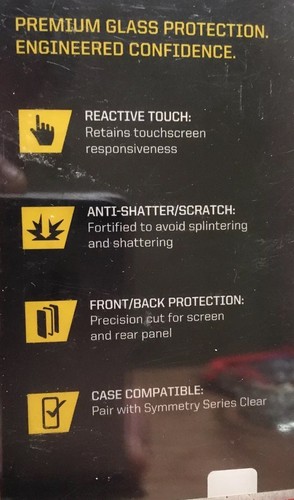 Otter Box NFL Cleveland Browns Alpha Glass iPhone 6/6s 7 8 Fortified Glass - NEW