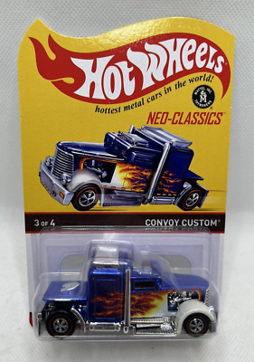 Hot Wheel RLC Convoy Custom Series 12 Neo Classics #4090/4500 w/protector