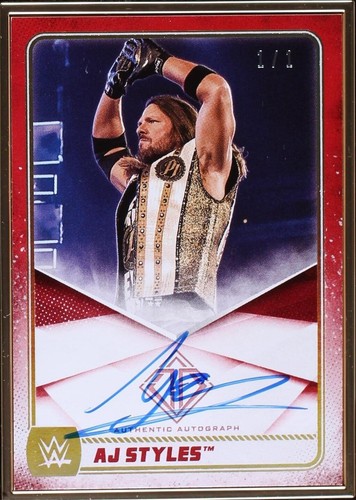 2020 Topps Transcendent Collection - AJ Styles #A-AJ