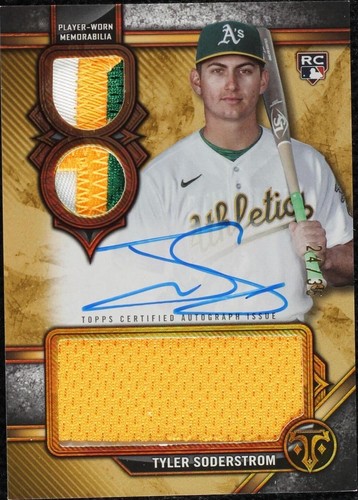 2024 Topps Triple Threads - Tyler Soderstrom #RAR-TS
