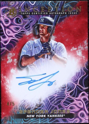 2023 Bowman Spencer Jones Pink Fuchsia 1st Bowman Parallel