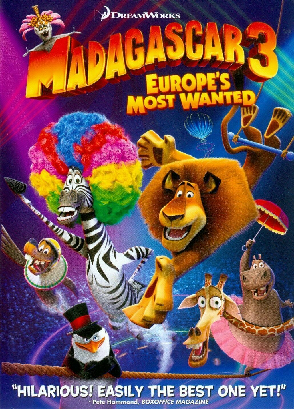 Madagascar 3: Europe's Most Wanted - DVD - AMAZING DVD IN