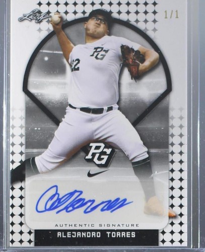 2018 Leaf Perfect Game National Showcase - Alejandro Torres #BA-AT1