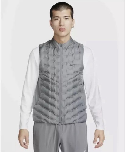 Nike Therma-FIT ADV AeroLoft Repel Down Gray Running Vest