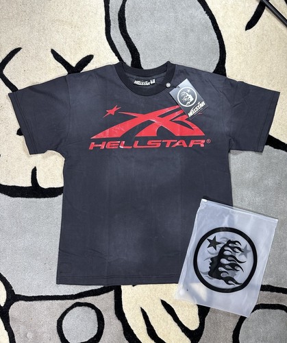 【Hellstar】Flare Black Flame / T-shirt Hellstar Inner Peace Fire Tee Vintage Black (Pre-Owned) – PIECES