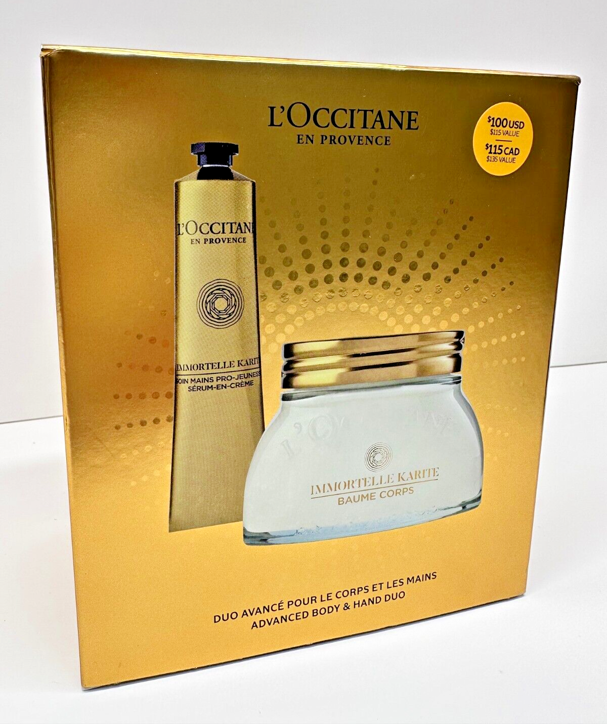 L'Occitane Immortelle Expert Duo セット イモーテル エキスパートデュオ｜スキンケア｜ロクシタン公式通販