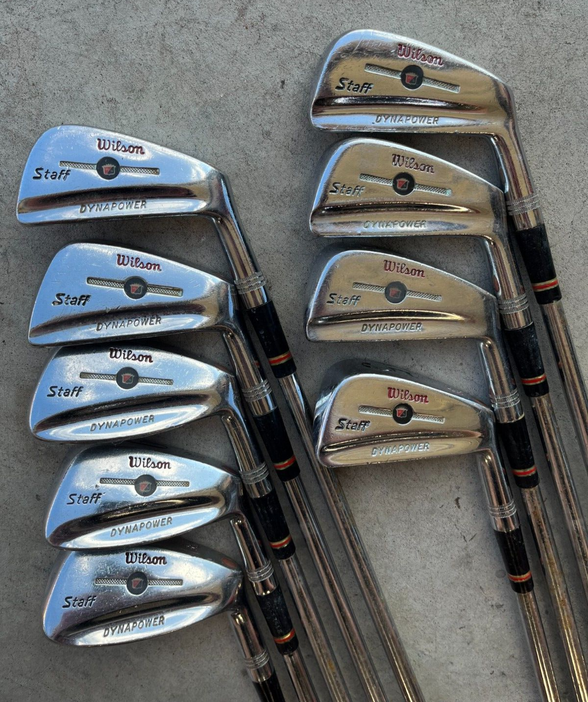 Wilson Staff Dynapower Fluid Feel Iron Set 2-PW Iron Set Steel Shafts RH