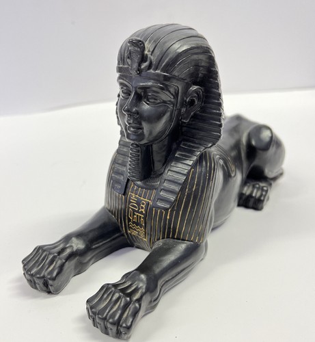 希少 Sphinx ヴィンテージ ツタンカーメン エジプト エナメル ブローチ Vintage Egyptian Sphinx Figurine King Tut Veronese 2000