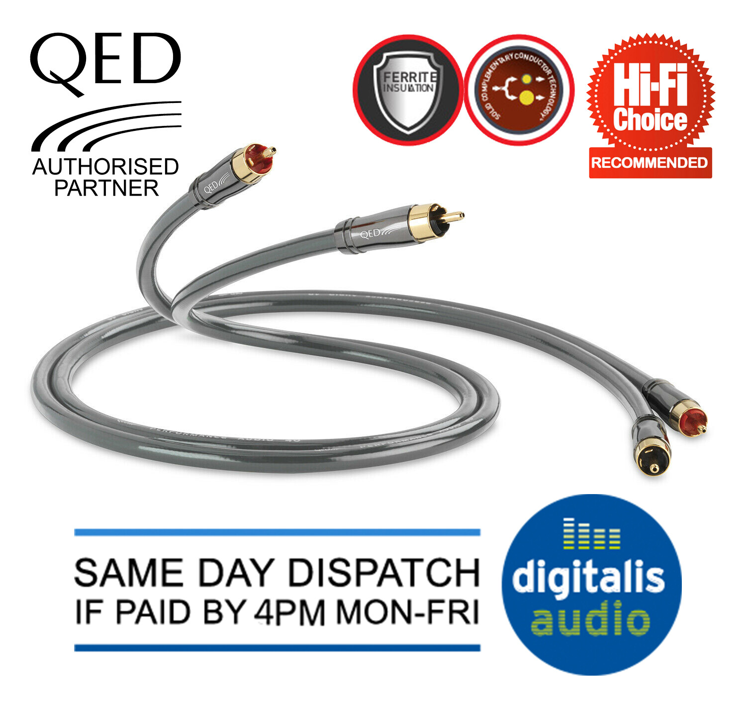 ケーブル・シールド QED Performance Audio 40i/0.6m s-l1200.jpg