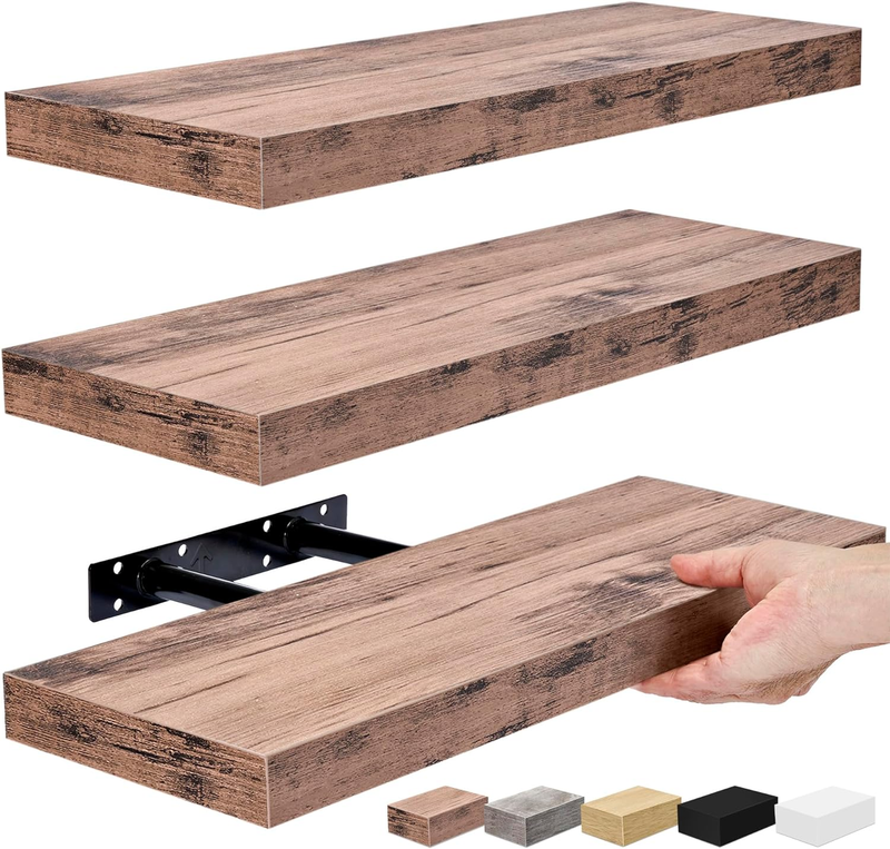 Floating Shelves for Wall, Bathroom Shelves Wall Mounted for