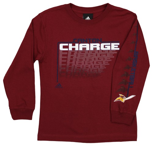 adidas Canton Charge NBA D League Youth (8-20) Футболка с длинными рукавами, цвет винный