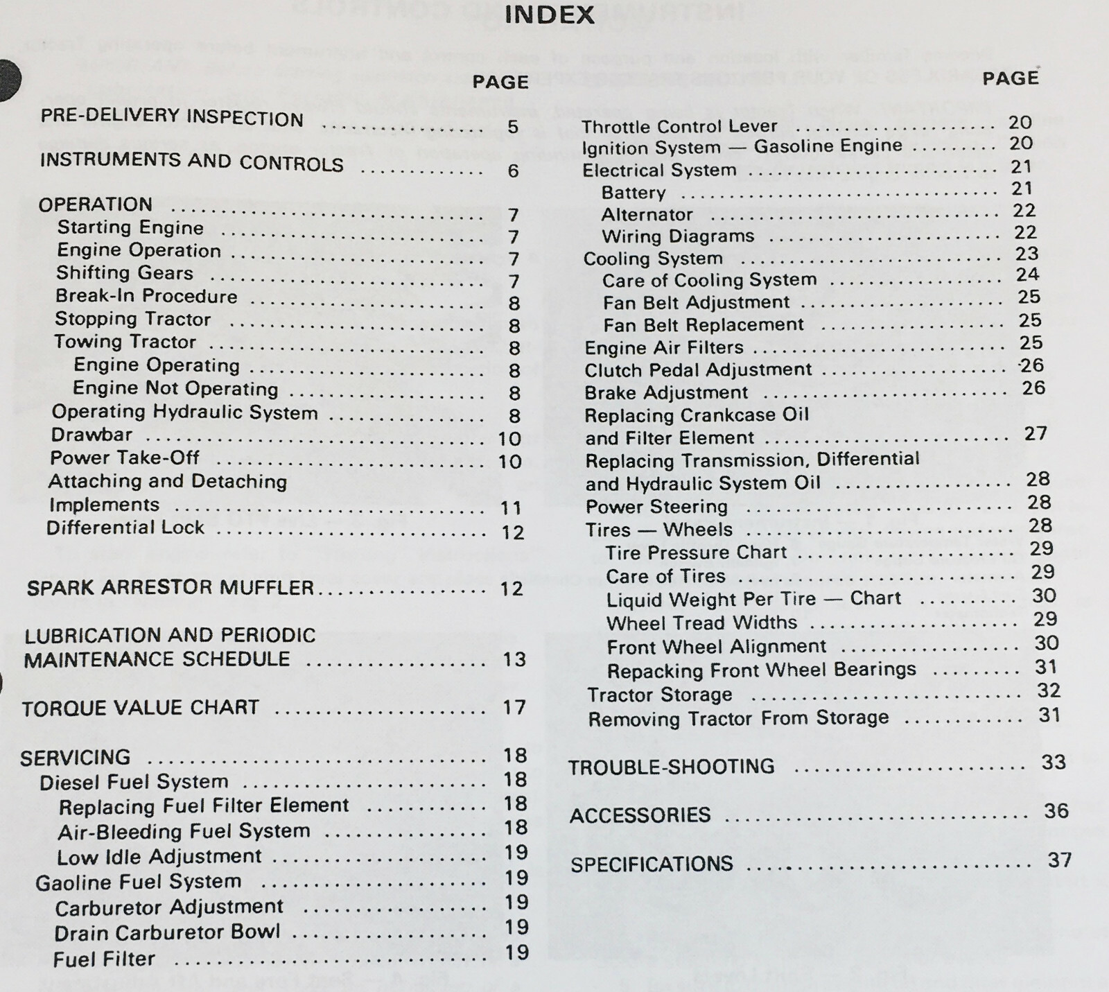 Massey Ferguson 230 Tractor Service Operators Parts Manual Catalog S/N
